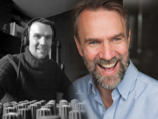 Martin in the studio